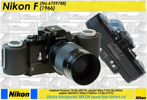 Nikon F&(motorF-250)&(reflex500mm f8)(2)